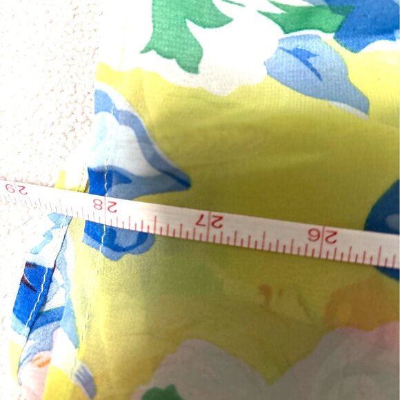 Vintage Madam X Lime Green Blazer & Floral Pleated Skirt Set M - Picture 9 of 9